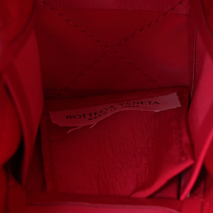 Bottega Veneta Paper Calfskin Maxi Intreccio Cassette Crossbody Bag Lollipop 6 of 9