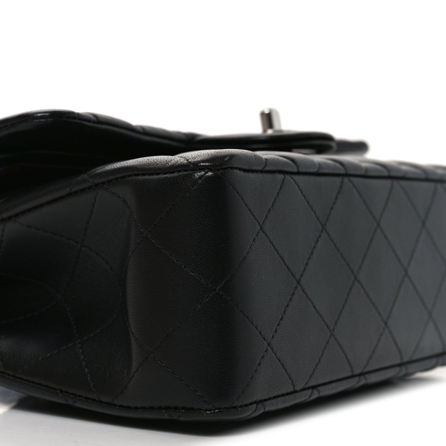 Chanel Lambskin Quilted Small Double Flap Black 9 of 11
