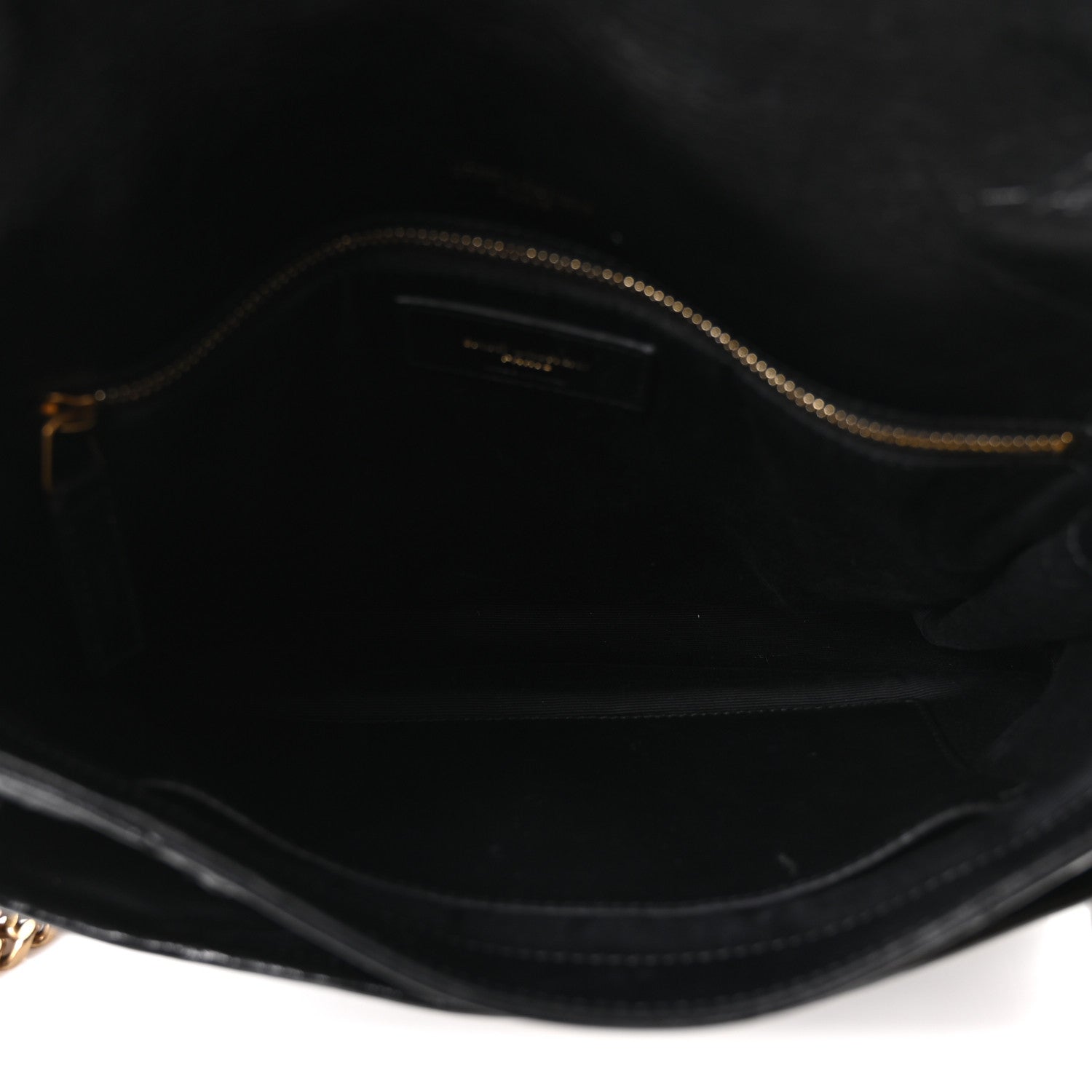 Saint Laurent Crinkled Calfskin Matelasse Monogram Medium Niki Chain Satchel Black 5 of 10