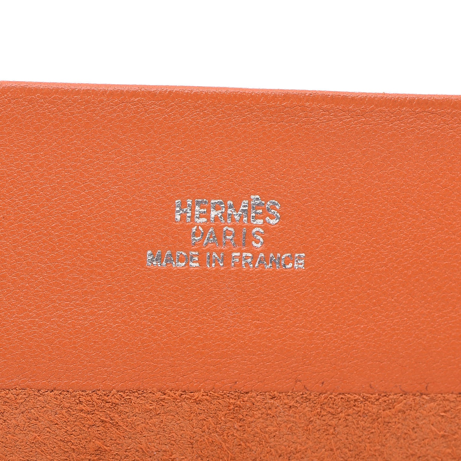 Hermes Swift Roll Notebook Orange 6 of 11