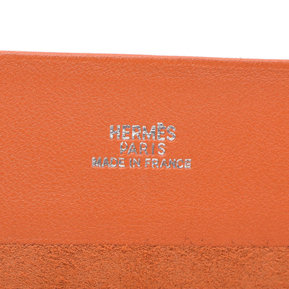 Hermes Swift Roll Notebook Orange 6 of 11