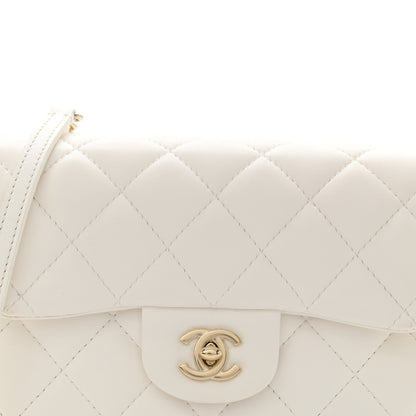 Chanel Lambskin Quilted Small My Precious Flap White 8 of 11