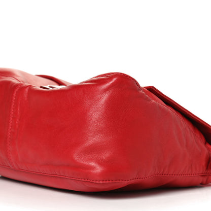 Fendi Calfskin Mama Baguette Red 9 of 9