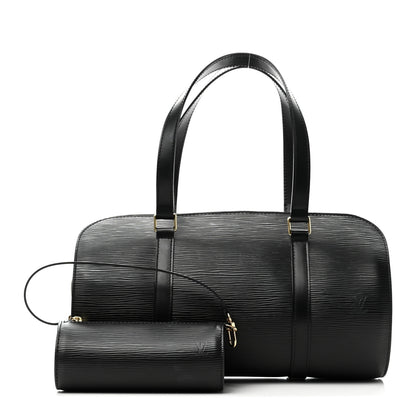Louis Vuitton Epi Soufflot Black 3 of 10
