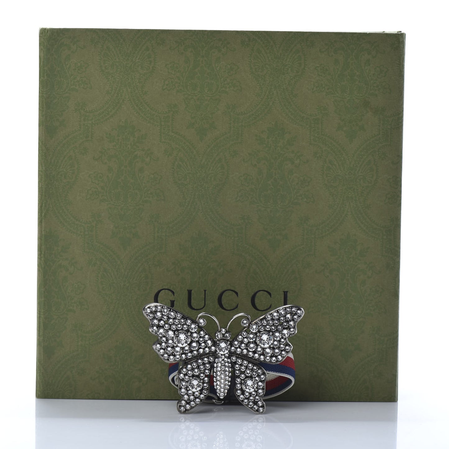 Web Crystal Butterfly Bracelet