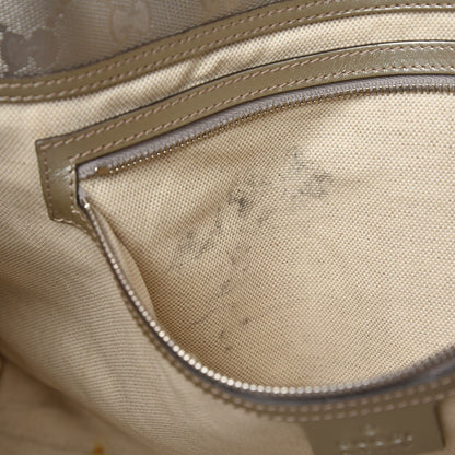 Gucci Imprime Monogram Large Joy Shoulder Bag Silver 10 of 12