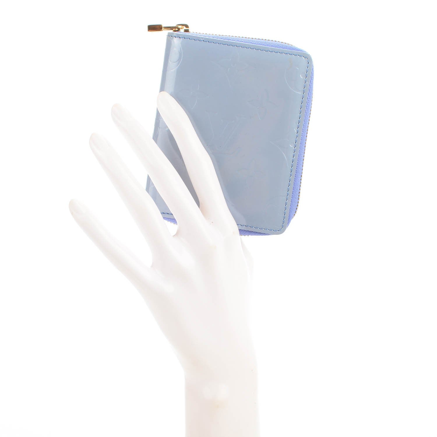 Louis Vuitton Vernis Broome Zip Wallet Lavender 2 of 7