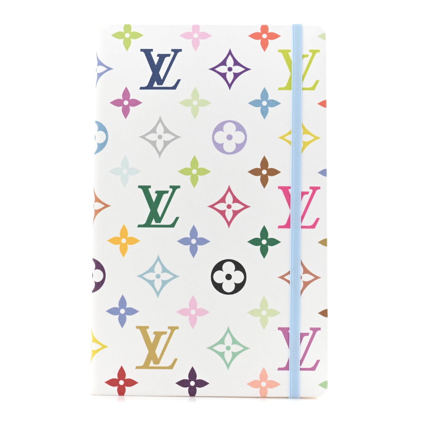 LV x TM Monogram Multicolor Jane Notebook MM White