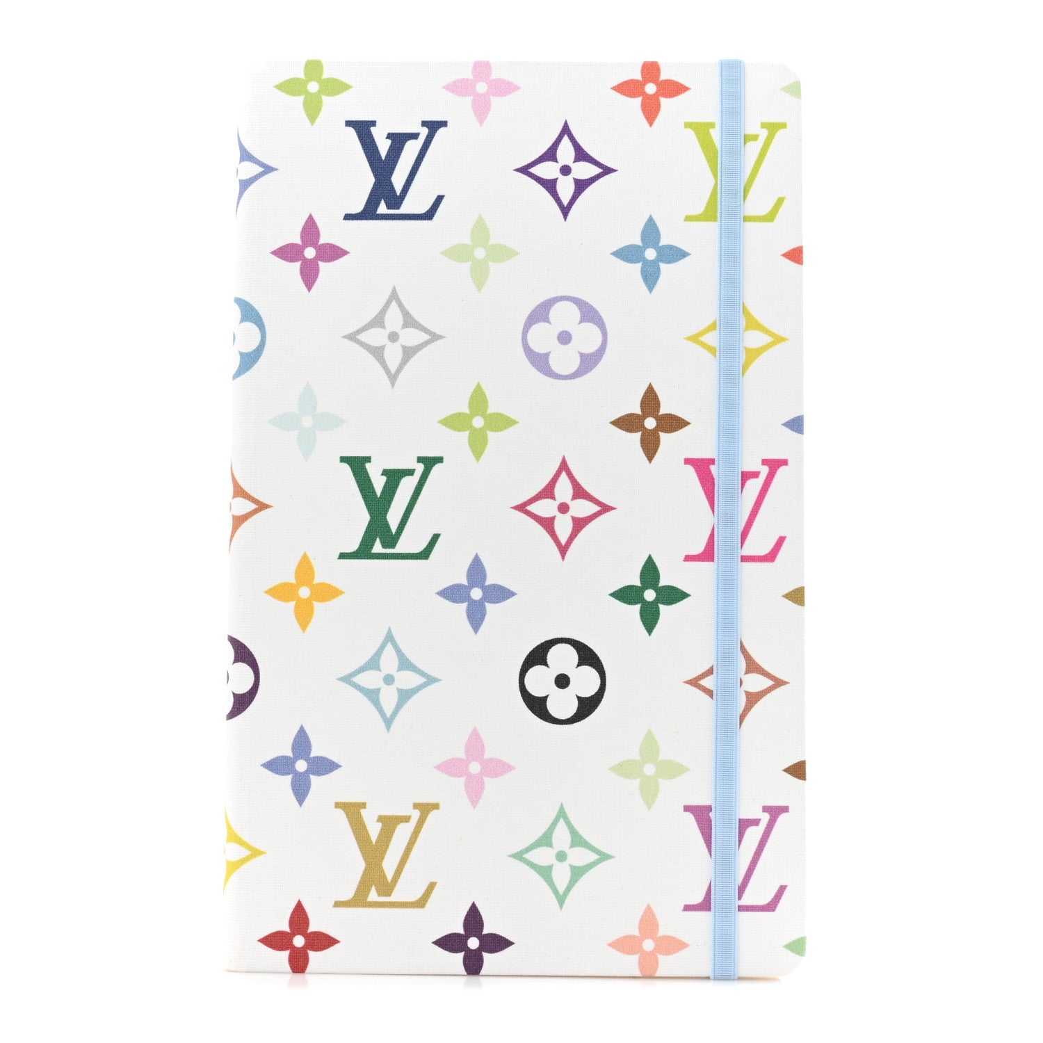 Louis Vuitton LV x TM Monogram Multicolor Jane Notebook MM White 1 of 7