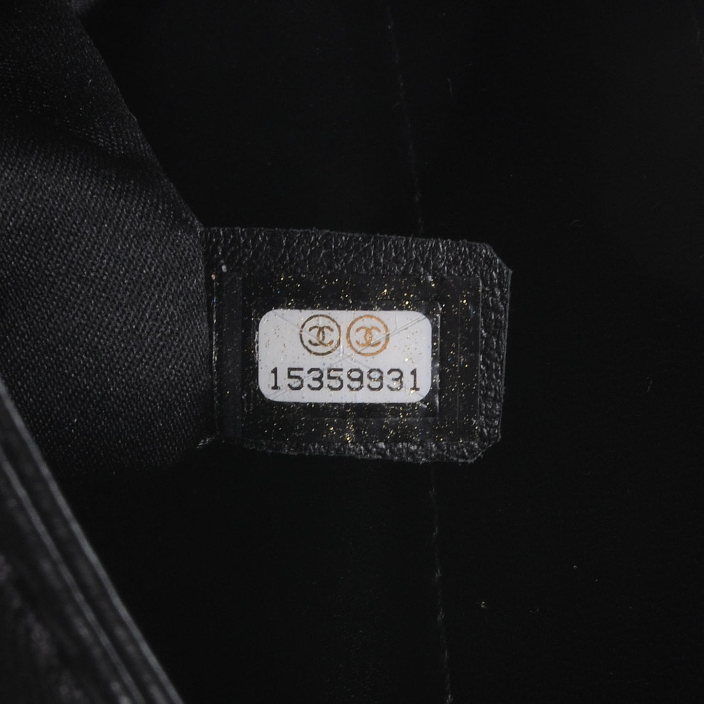 Lambskin Quilted 3 Large Flap Black