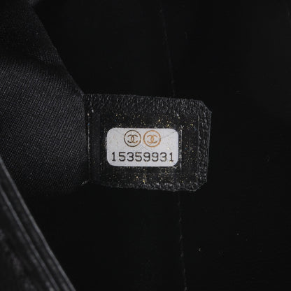 Chanel Lambskin Quilted 3 Large Flap Black 7 of 7