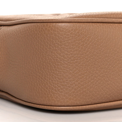 Gucci Pebbled Calfskin Small Soho Disco Bag Camelia 10 of 11