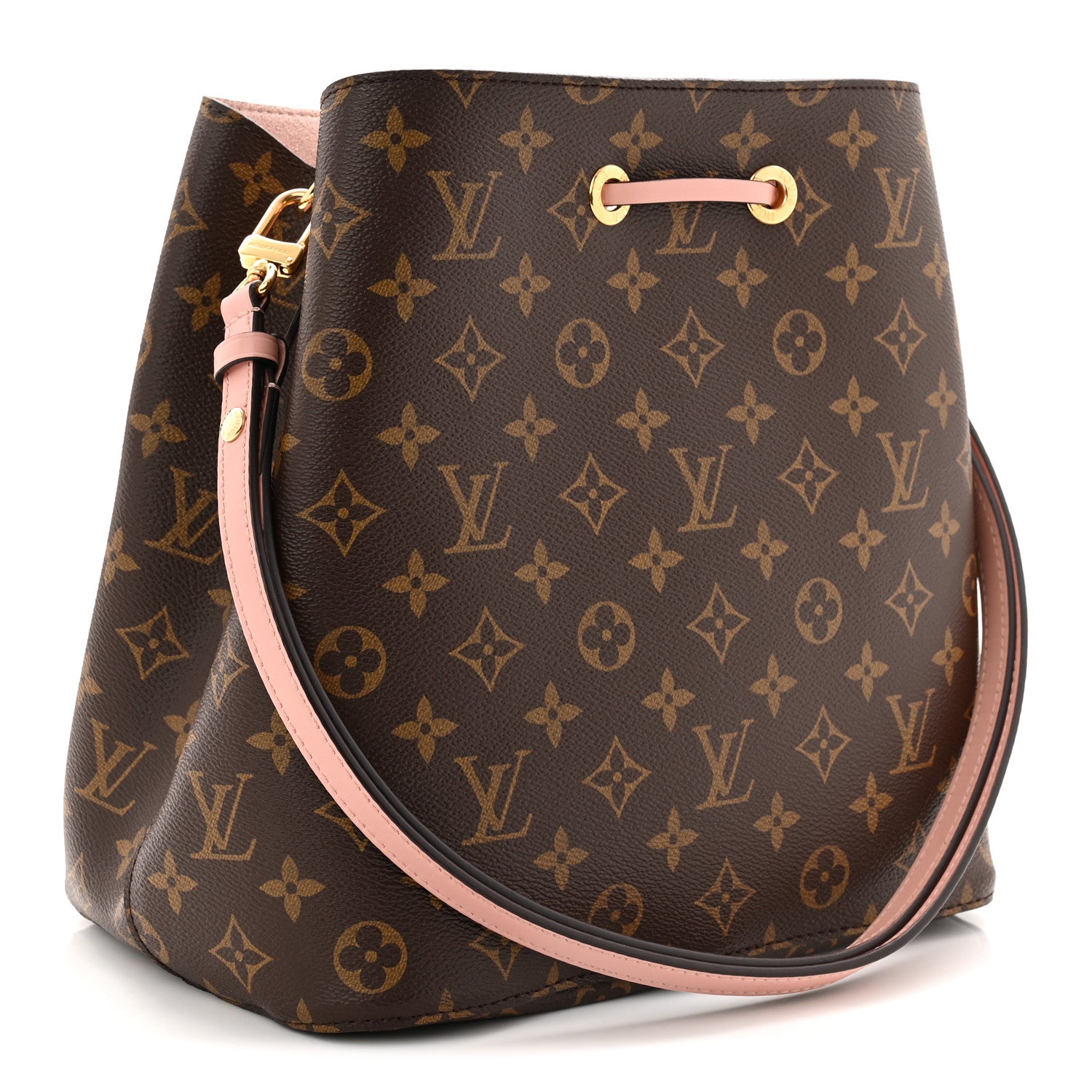 Louis Vuitton Monogram Neonoe MM Rose Poudre 3 of 9