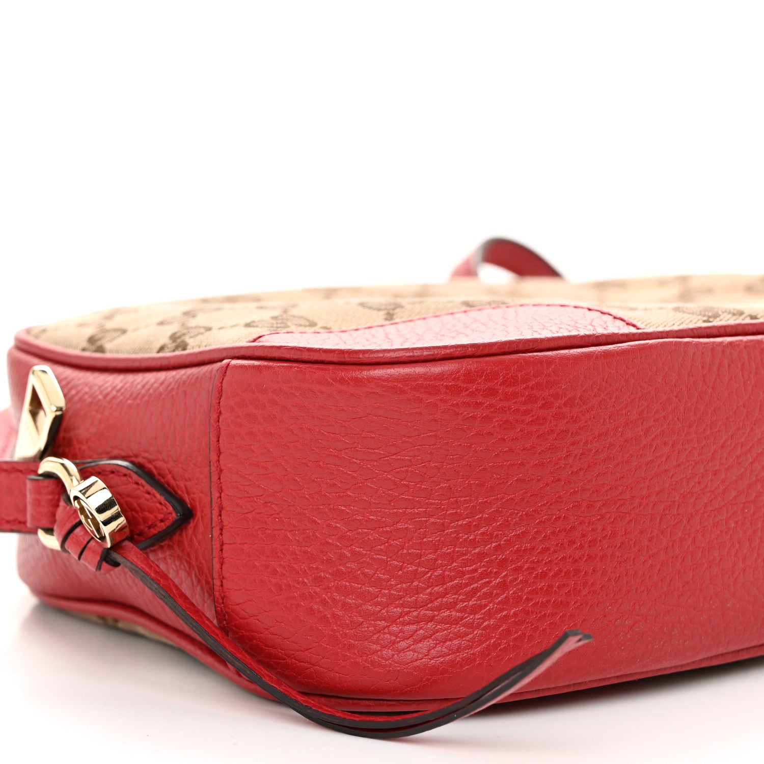 Gucci Monogram Mini Bree Messenger Bag Red 9 of 10