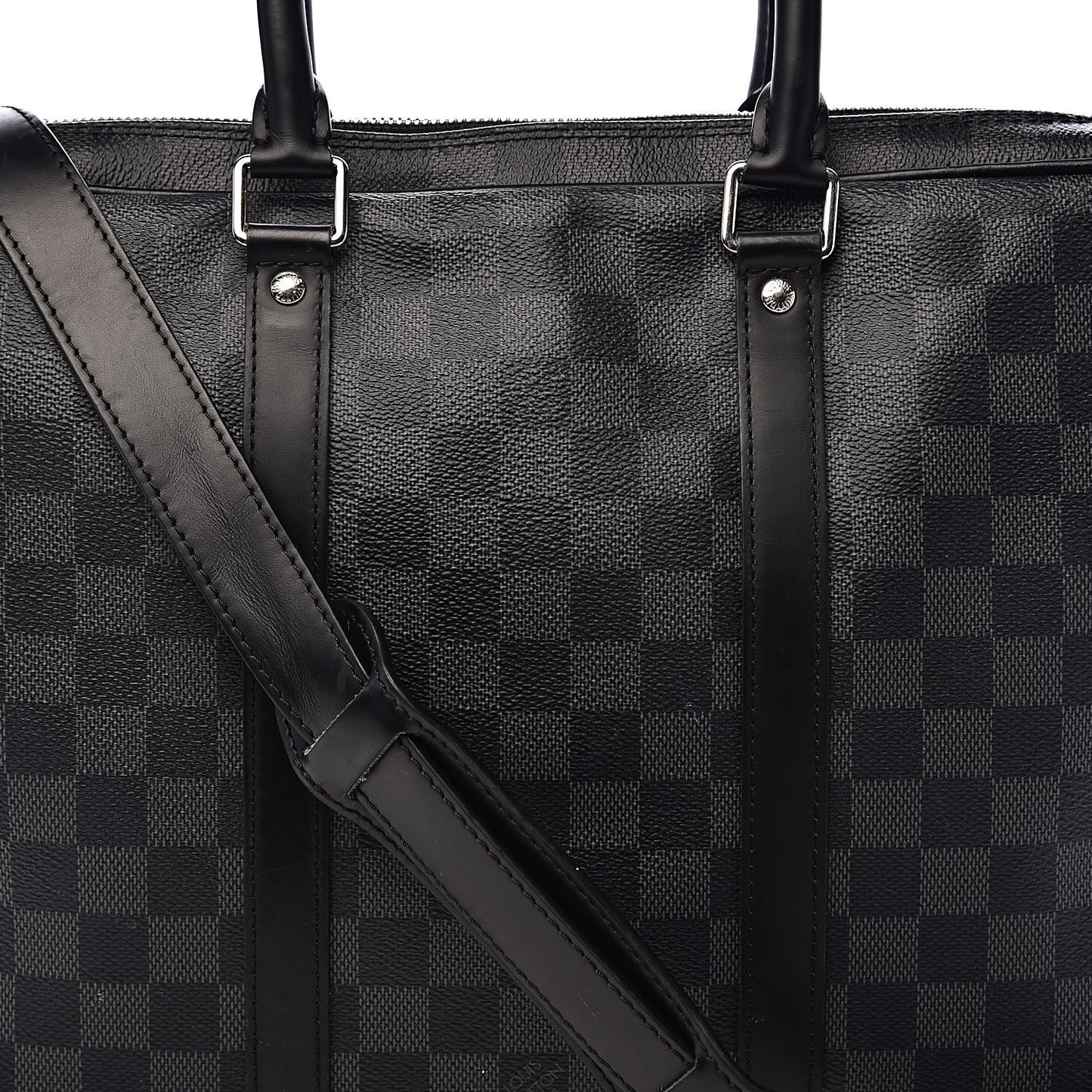 Damier Graphite Porte Documents Voyage PM