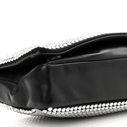 Miu Miu Nappa Crystal Starlight Crossbody Bag Black 9 of 11