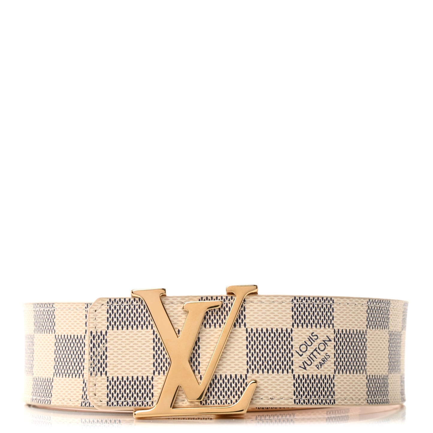 Damier Azur LV Initiales Belt 90 36