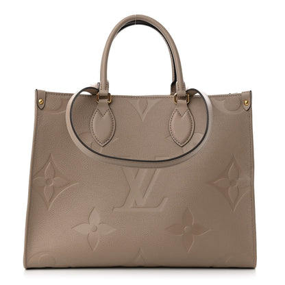 Louis Vuitton Empreinte Monogram Giant Onthego MM Tourterelle 1 of 10