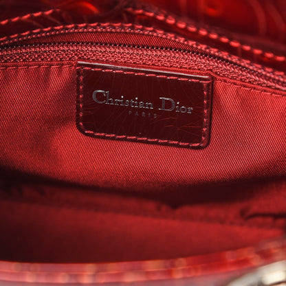 Christian Dior Patent Ultimate Mini Lady Dior Rouge 6 of 8