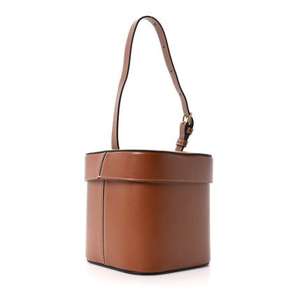 Celine Smooth Calfskin Medium Cuir Triomphe Box Tan 4 of 21