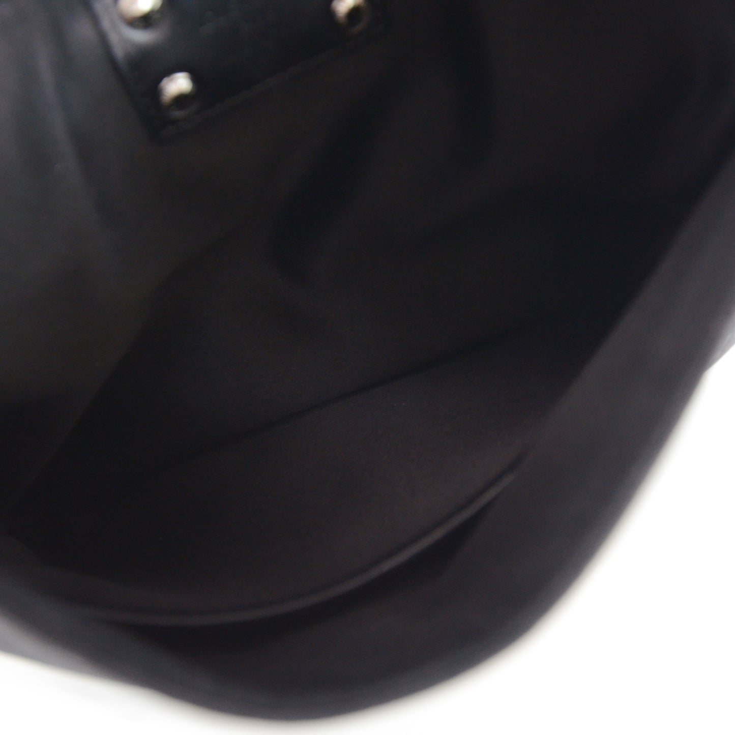 Satin Mini Monogram Conte De Fees Patchwork Musette Black