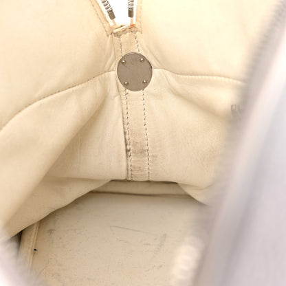 Hermes Taurillon Clemence Bolide 35 White 12 of 28