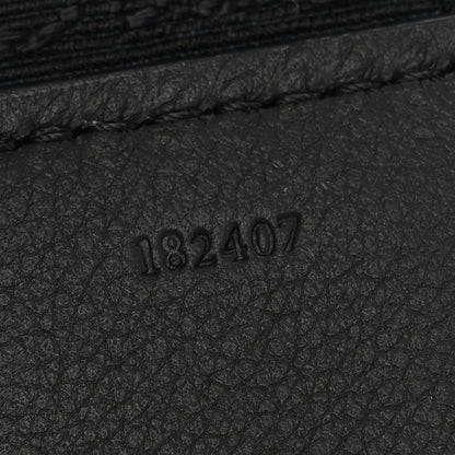 Loewe Calfskin Jacquard Webbing Anagram Strap Black 4 of 7