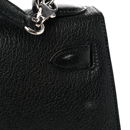 Hermes Chevre Mysore Kelly Sellier 28 Black 21 of 21