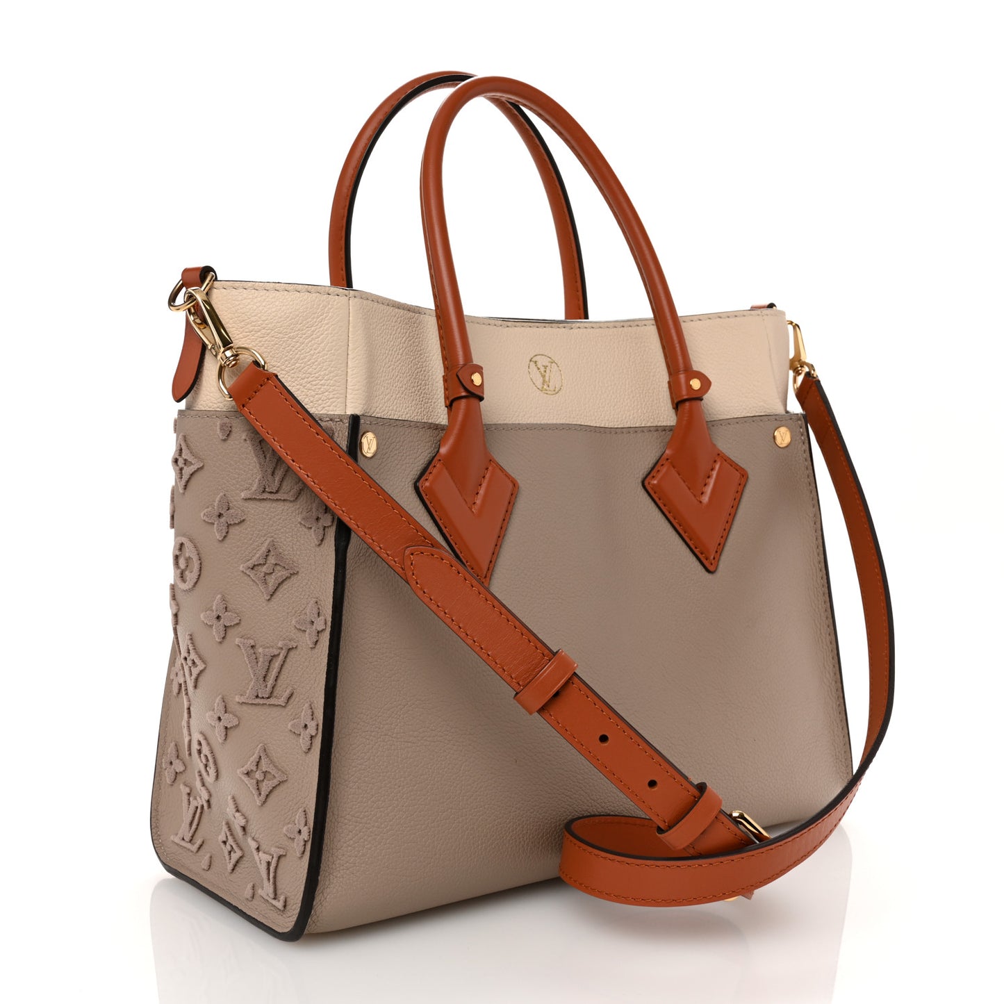 Calfskin Monogram Tufting On My Side Galet