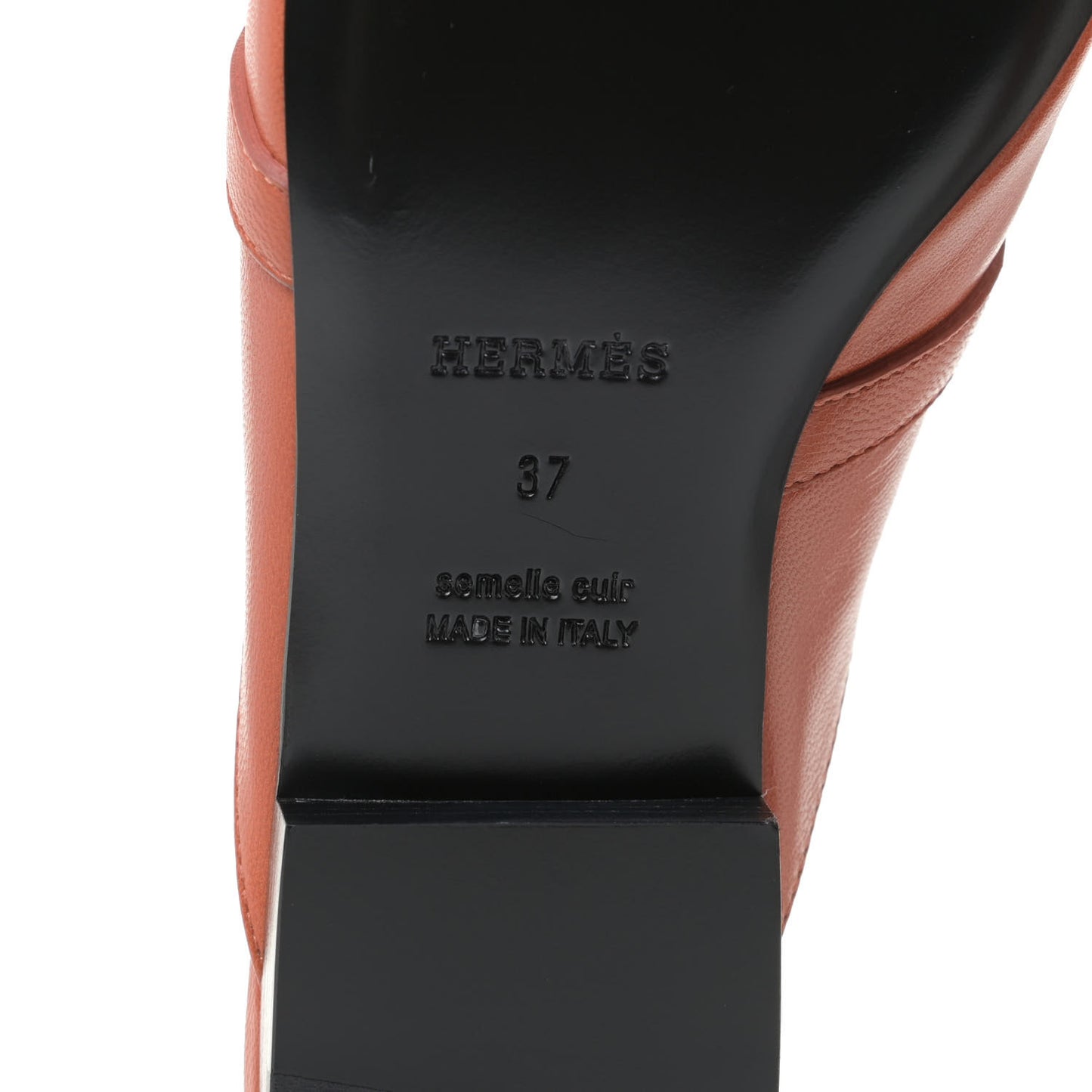 Goatskin Oz Mules 37 Marron Cuivre