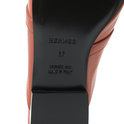 Hermes Goatskin Oz Mules 37 Marron Cuivre 8 of 10