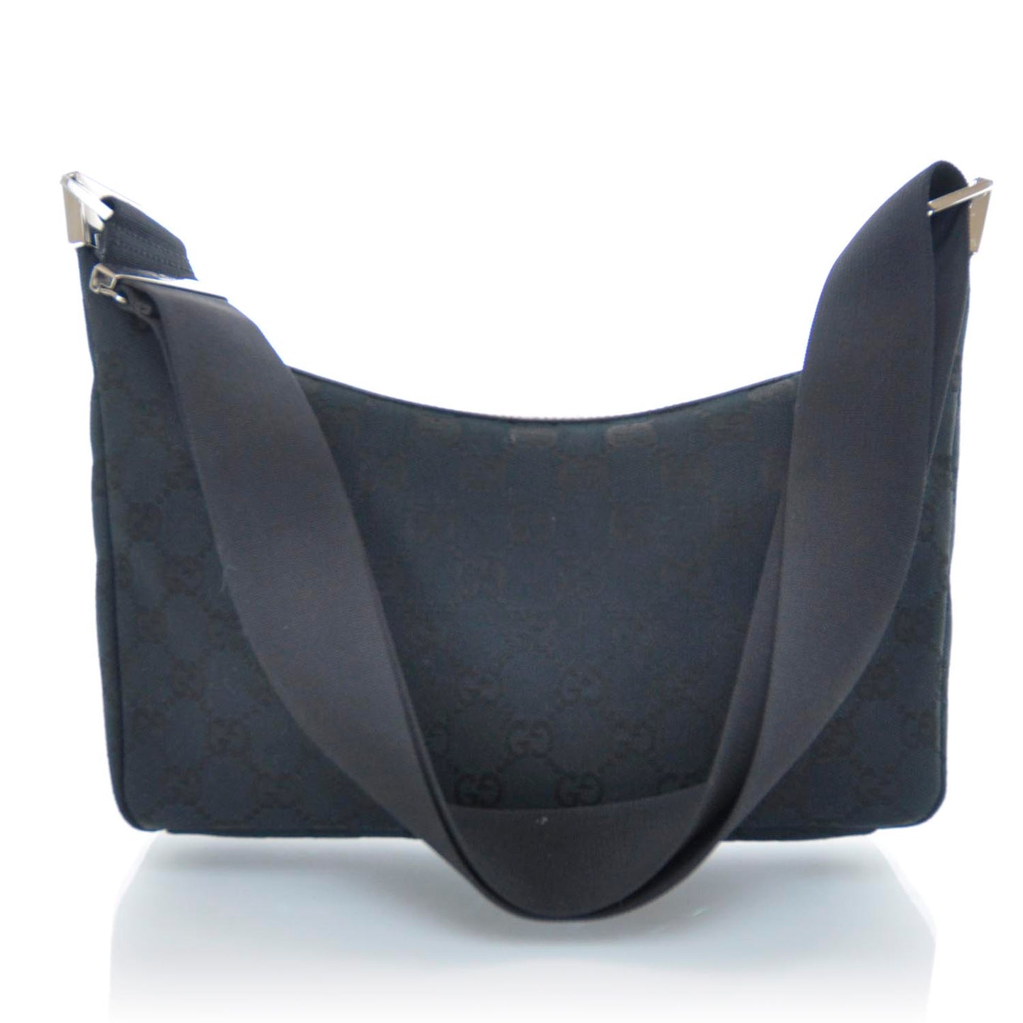 Monogram Small Hobo Black