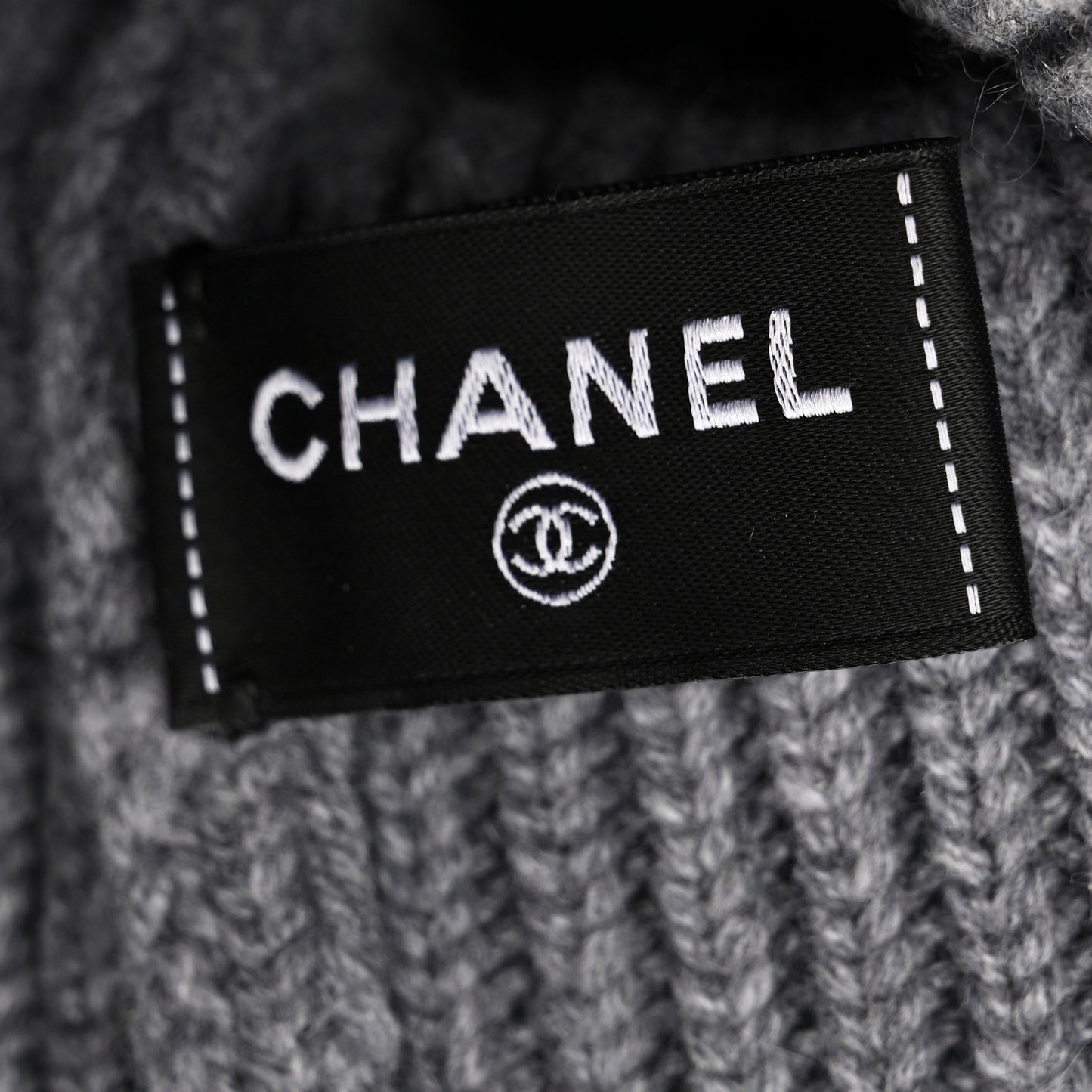 Cashmere CC Beanie Hat Grey