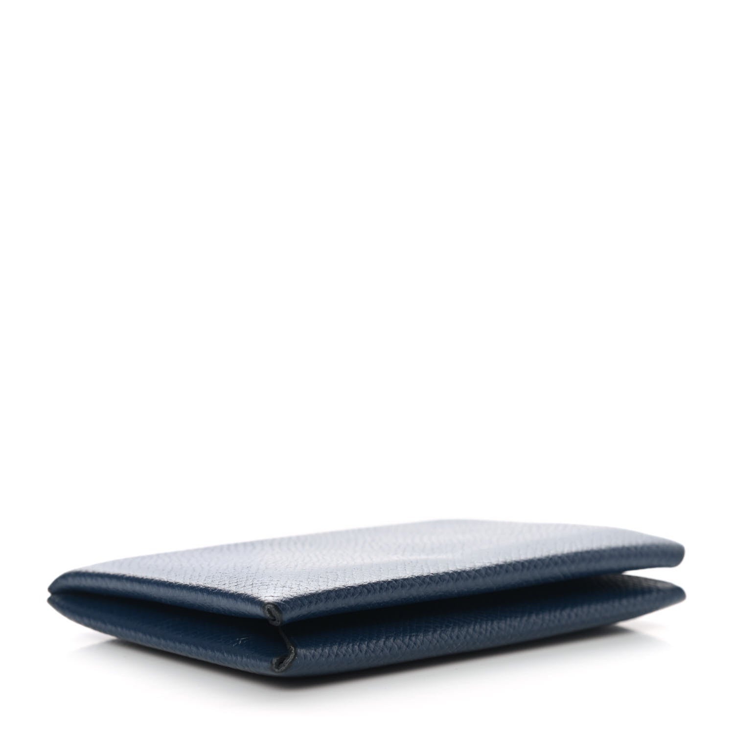 Hermes Epsom Calvi Card Case Bleu Indigo 4 of 8