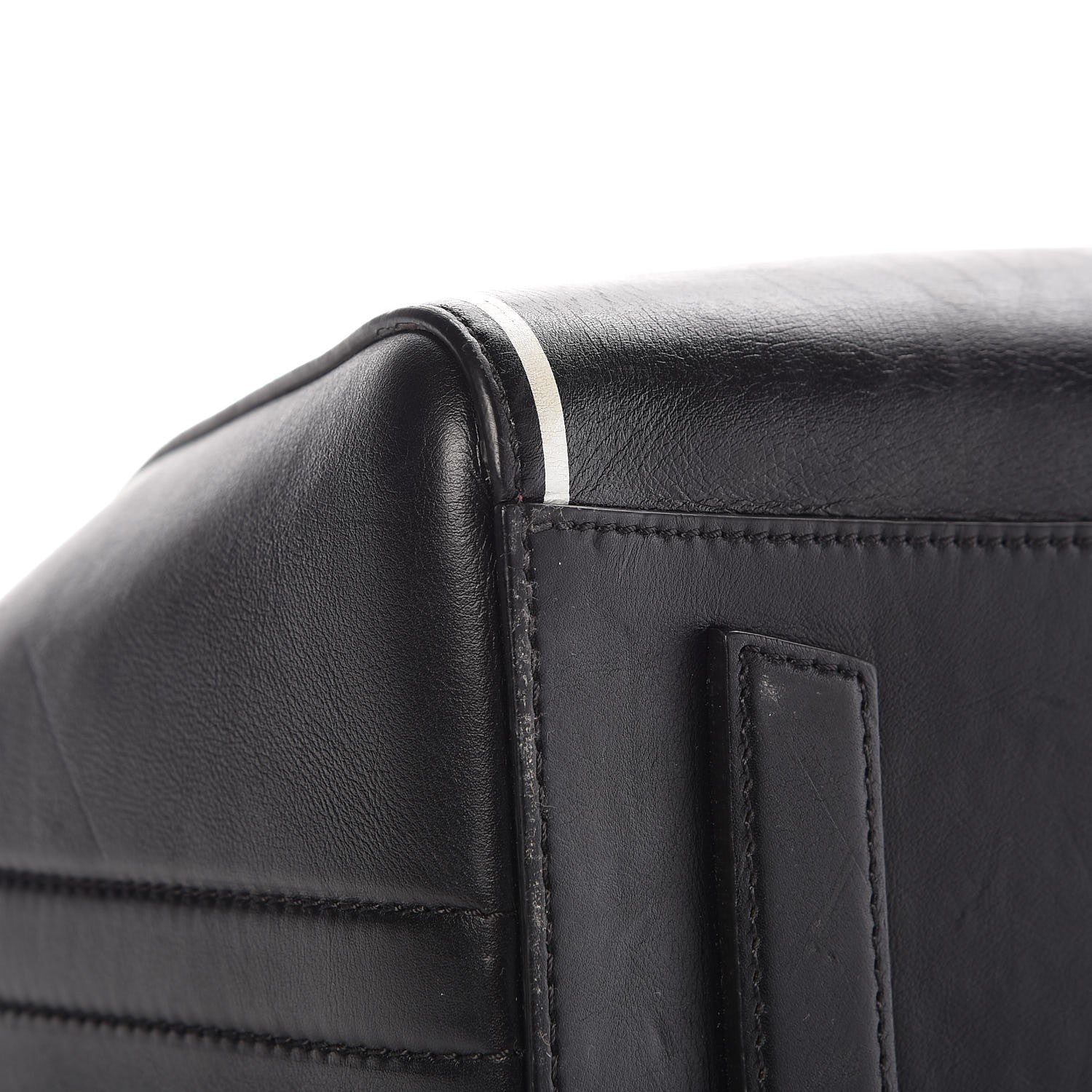 Givenchy Calfskin Small Contrasted Frame Antigona Black 11 of 16