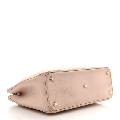 Christian Dior Bullcalf Medium Diorissimo Tote Rose Poudre 5 of 14