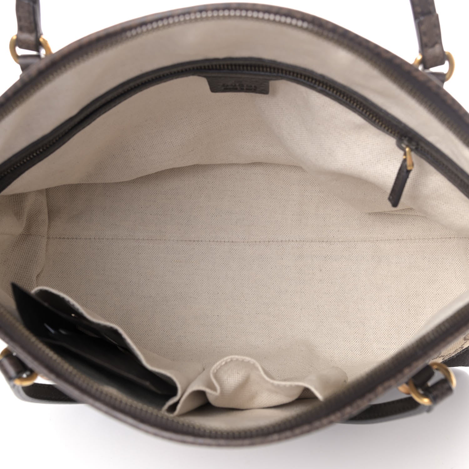 Gucci Monogram Laidback Crafty Dome Satchel Dark Brown 4 of 4