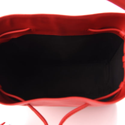 3.1 Phillip Lim 3.1 Smooth Calfskin Large Soleil Bucket Bag Red 5 of 9