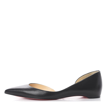 Christian Louboutin Nappa Iriza Flats 38 Black 1 of 7