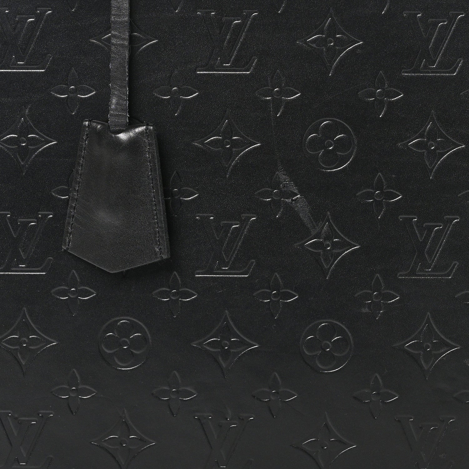 Louis Vuitton Monogram Glace Valisette MM Black 8 of 13
