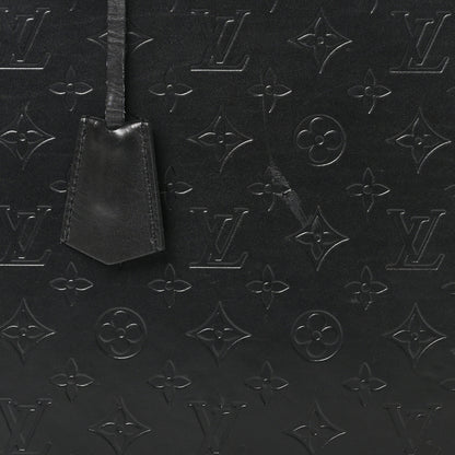 Louis Vuitton Monogram Glace Valisette MM Black 8 of 13