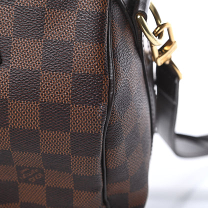 Louis Vuitton Damier Ebene Speedy Bandouliere 25 17 of 19