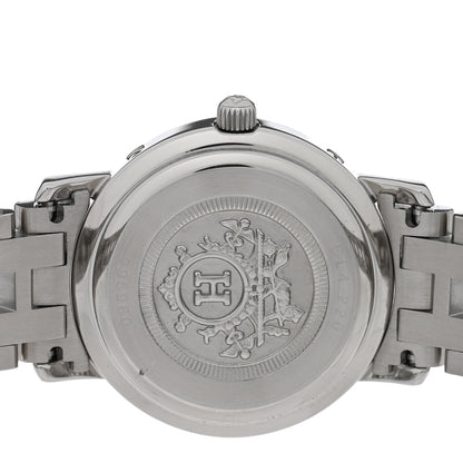 Hermes Stainless Steel 24mm Clipper Quartz Watch Gold 4 of 4