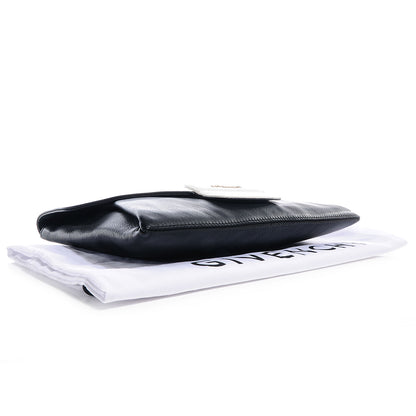 Givenchy Grained Calfskin Antigona Envelope Clutch Black 4 of 9