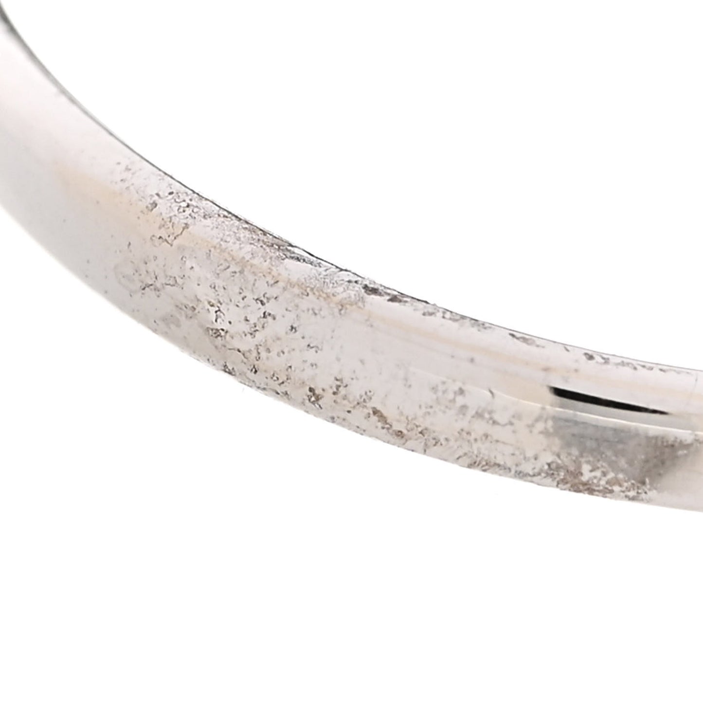 18K White Gold Diamond Baguette Fireworks Ring 54 6.75