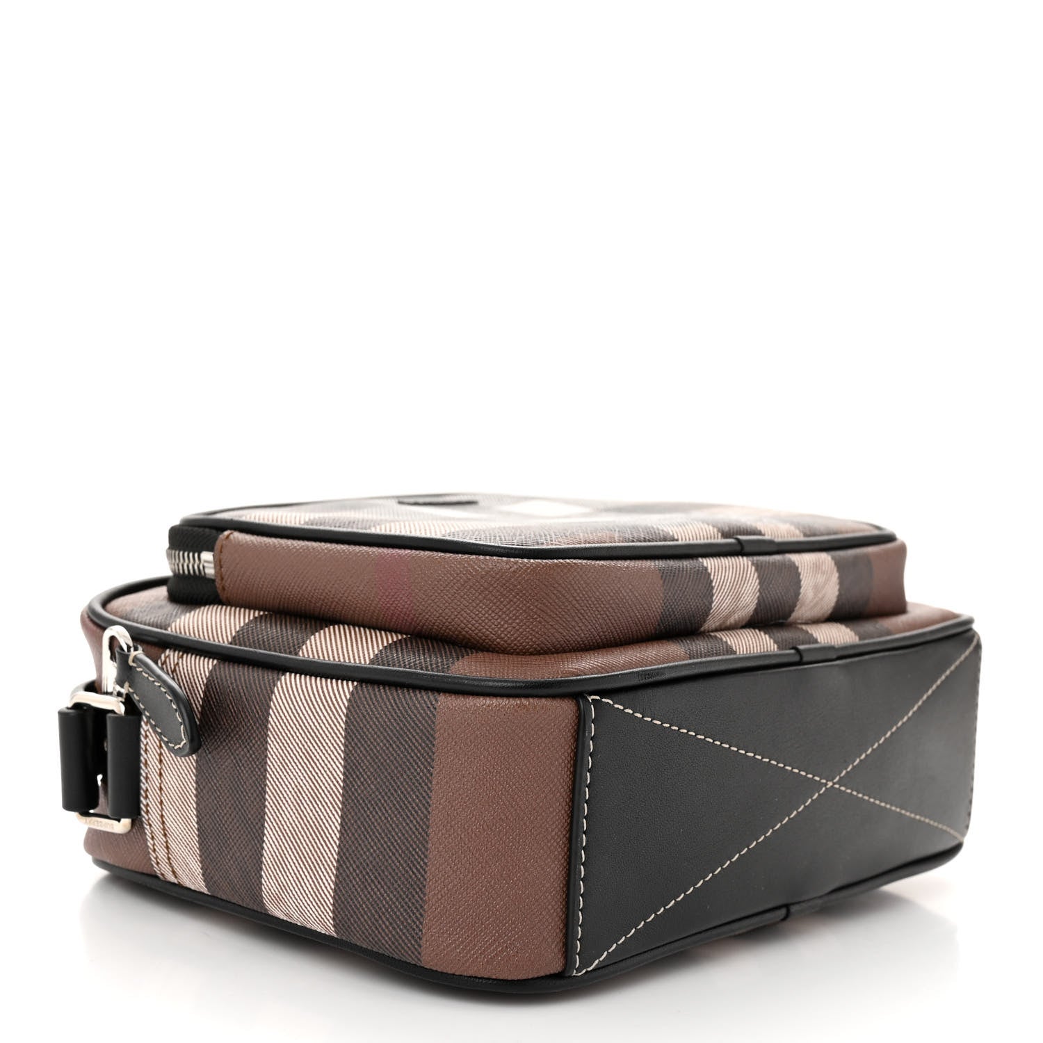 Burberry Canvas Check Paddy Messenger Birch Brown 4 of 9