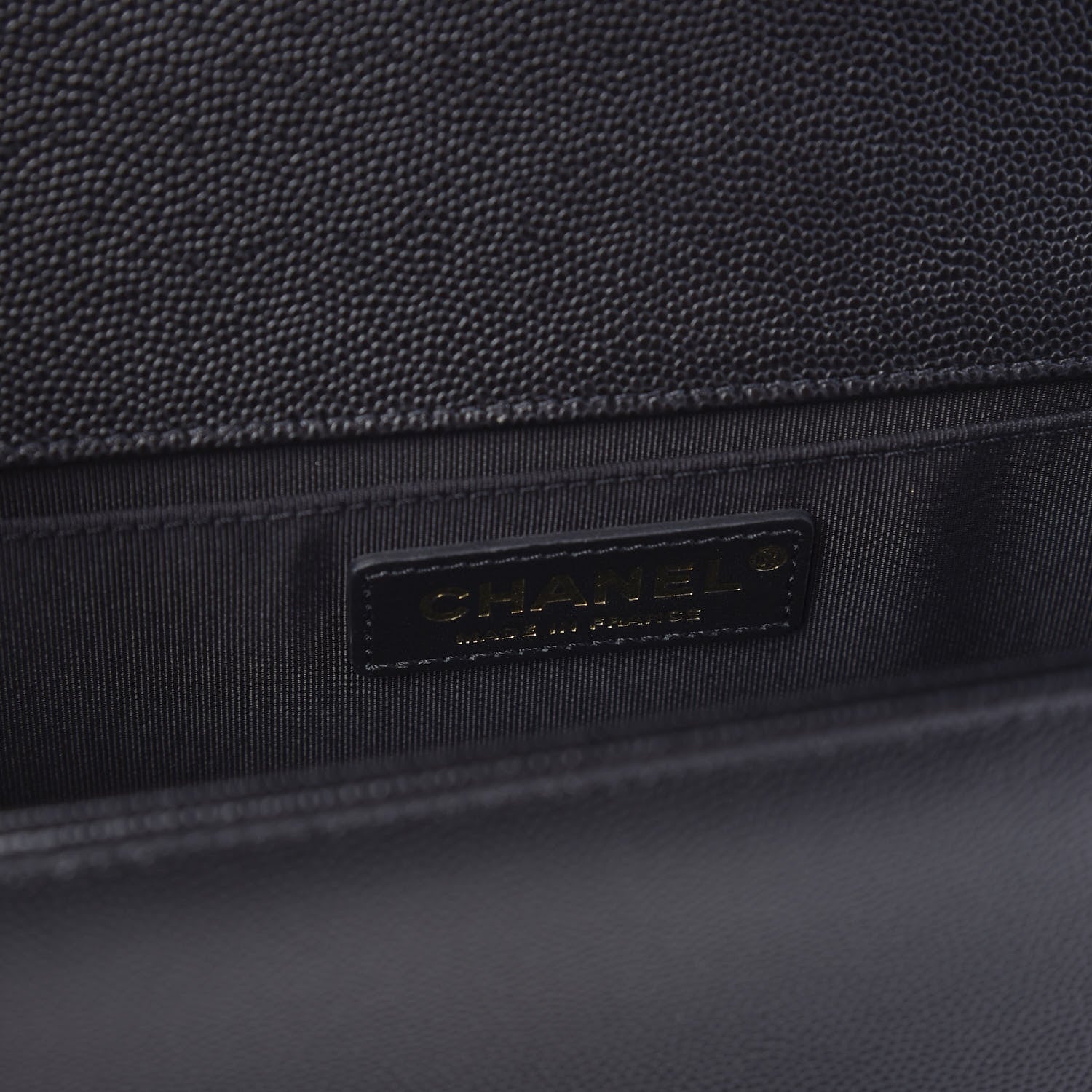 Chanel Caviar Quilted Medium Boy Flap Black 8 of 11
