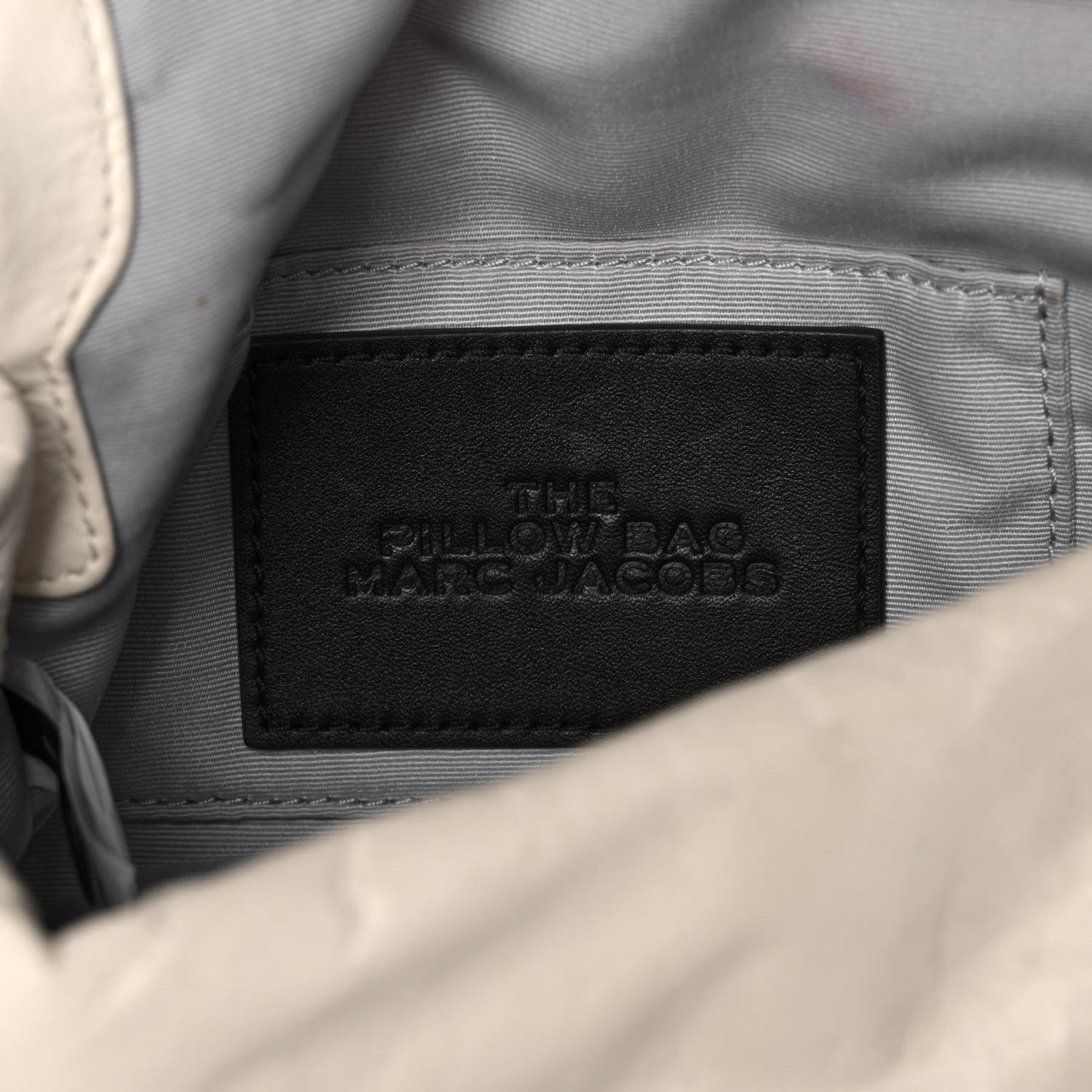 Lambskin The Pillow Bag White