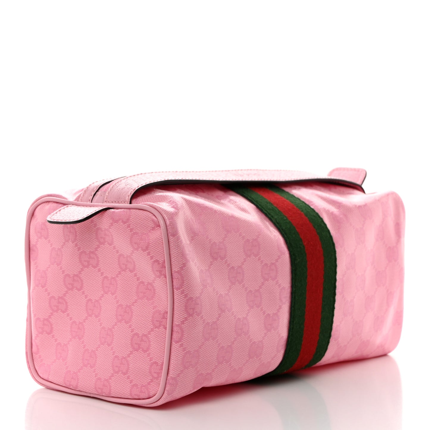 Imprime Monogram Web Cosmetic Case Pink