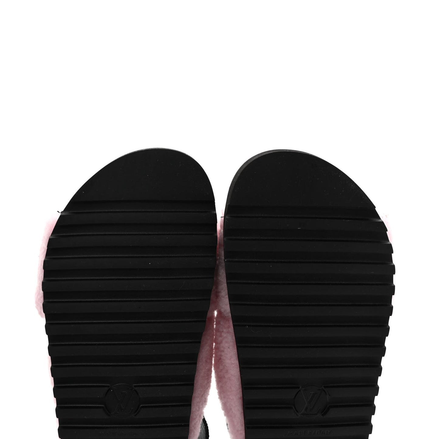 Shearling Paseo Sandals 38 Pink